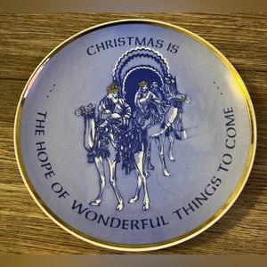 ***😀3 for $35./1980 Regal Christmas collector plate